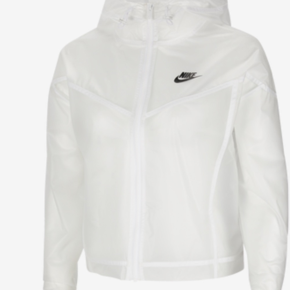Nike Hooded WR White Windbreaker